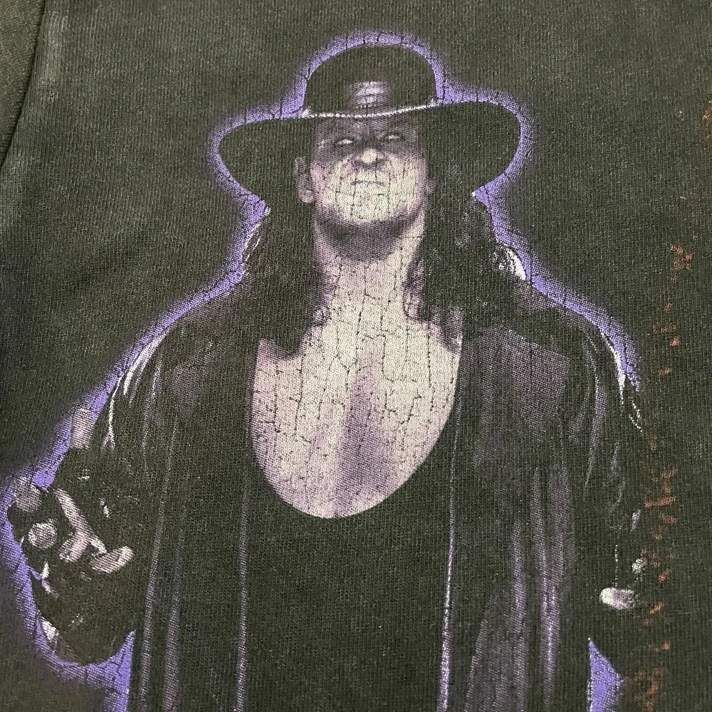 WWE Undertaker‎ Washed Black T-Shirt Size X-Small Never Worn NWT